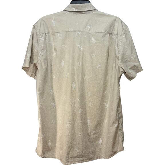 Men’s Sonoma Goods for Life short sleeve button-down shirt. Size L - Picture 4 of 12